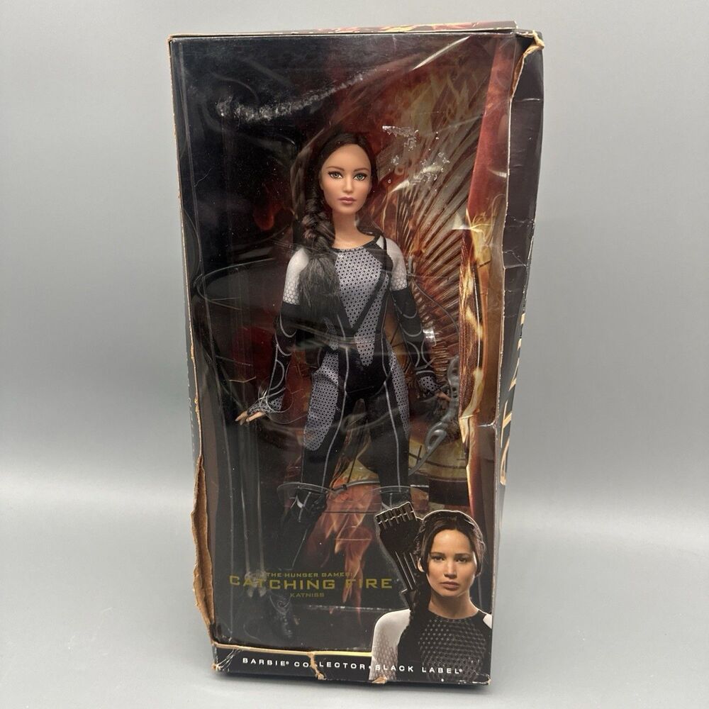 NEW/DAMAGED BOX/LOOSE ITEM Barbie Hunger Games Catching Fire Katniss 2013